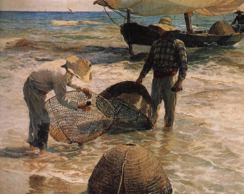 Joaquin Sorolla Fisherman Spain oil painting art